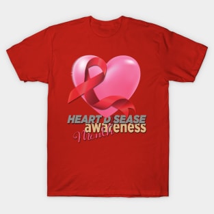 Heart disease awareness month T-Shirt